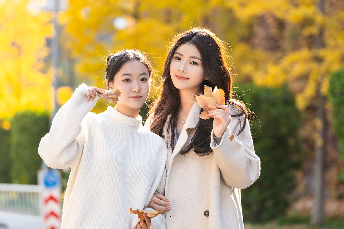 首都师大的秋又美又浪漫!